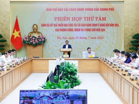 Thủ tướng chủ trì phiên họp thứ 8 Ban Chỉ đạo Cải cách hành chính