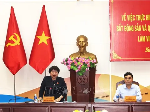 Giám sát thực hiện chính sách về quản lý thị trường bất động sản, nhà ở xã hội