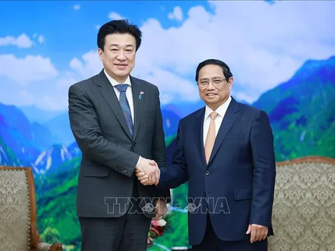 Thủ tướng Phạm Minh Chính tiếp Bộ trưởng Quốc phòng Nhật Bản