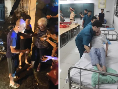 Hà Nội: Di dời khẩn cấp 160 người dân khu tập thể cũ để tránh bão Yagi