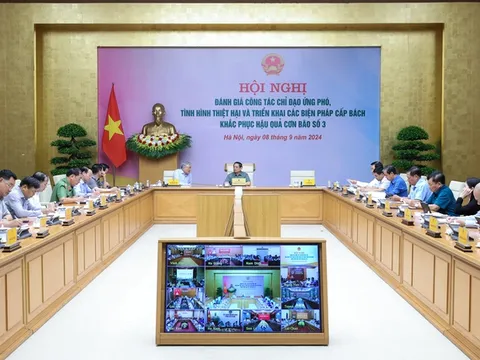 Hội nghị khắc phục hậu quả bão số 3: Chưa thống kê chính xác được thiệt hại