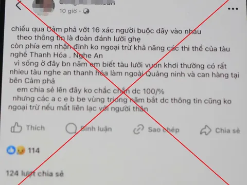 Triệu tập người đăng tin sai sự thật về tình hình thiệt hại do bão số 3 trên mạng xã hội