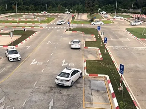 Đề xuất sửa đổi quy định về sân tập lái xe