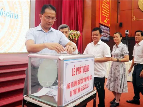 Công khai, minh bạch việc tiếp nhận, sử dụng kinh phí ủng hộ bão lũ tạo niềm tin trong nhân dân