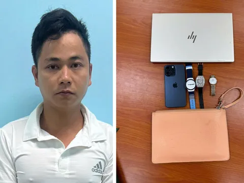 Bắt đối tượng lợi dụng tình hình mưa bão để trộm tài sản