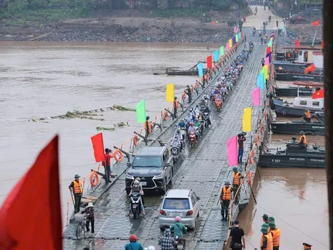 Xây dựng cầu Phong Châu mới theo quy định về xây dựng công trình khẩn cấp