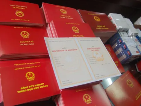 Quy định về in, quản lý, cấp và hủy bỏ phôi văn bằng, chứng chỉ