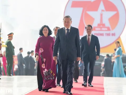 Tổ chức trọng thể lễ kỷ niệm cấp quốc gia 70 năm Ngày Giải phóng Thủ đô