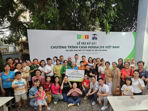 Herbalife Việt Nam tái ký kết tài trợ chương trình Casa Herbalife giúp cải thiện dinh dưỡng mỗi ngày cho hơn 2.000 trẻ em và người cao tuổi có hoàn cảnh khó khăn