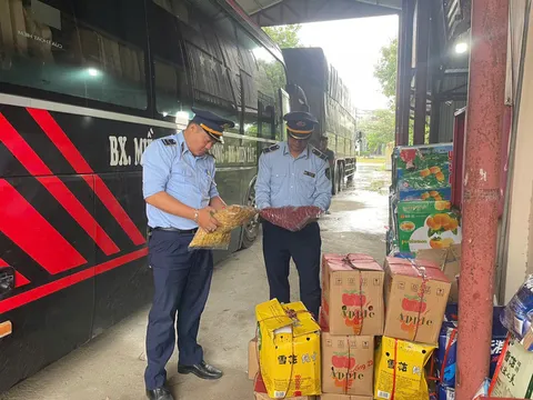 Ngăn chặn gần 2 tấn thực phẩm nhập lậu, không rõ nguồn gốc xuất xứ