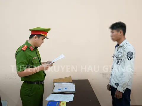 Khởi tố đối tượng lừa đảo bằng hình thức cho số đánh đề ở Hậu Giang