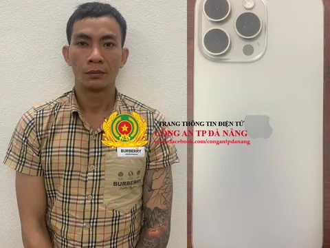 Bắt giữ đối tượng cướp giật tài sản trong đêm ở Đà Nẵng