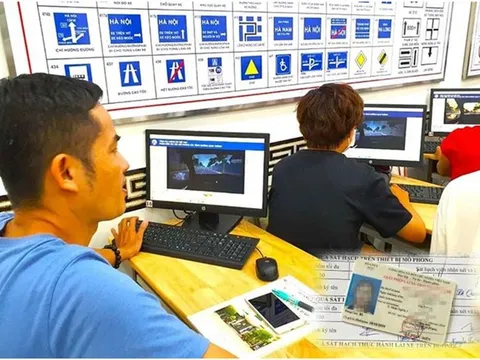 Kiểm tra kiến thức pháp luật về trật tự, an toàn giao thông đường bộ để được phục hồi điểm giấy phép lái xe