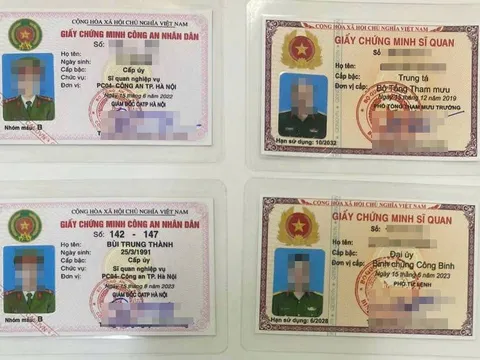 Hà Nội: Khởi tố nhóm đối tượng làm giả con dấu, tài liệu của lực lượng công an, quân đội