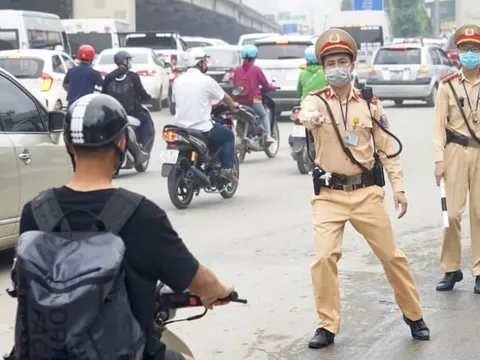 Quy định mới về việc dừng phương tiện giao thông đường bộ để kiểm soát