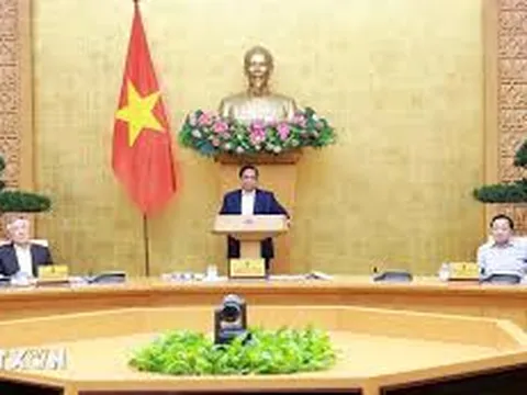 Thủ tướng chủ trì Phiên họp Chính phủ chuyên đề về xây dựng pháp luật tháng 11/2024