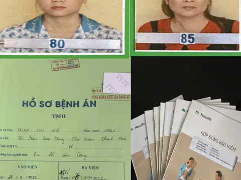 Khởi tố 16 bị can lập khống hồ sơ, trục lợi tiền bảo hiểm