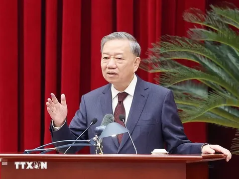 Tổng Bí thư Tô Lâm: Khẩn trương tham mưu việc tinh gọn bộ máy, góp phần tăng tốc, bứt phá vượt các mục tiêu Đại hội XIII của Đảng