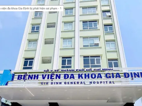 Xử phạt Bệnh viện Đa khoa Gia Định vì người hành nghề không đăng ký