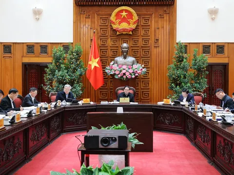 Thủ tướng chủ trì Phiên họp thứ 9 Ban Chỉ đạo tinh gọn bộ máy của Chính phủ