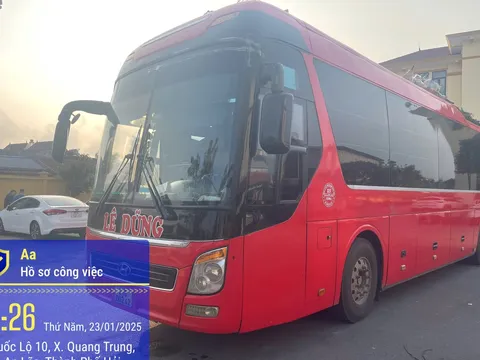 Xe khách chở quá số người quy định bị phạt hơn 112 triệu đồng