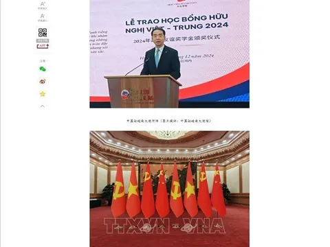 Tập trung thúc đẩy du lịch và giao lưu nhân dân Việt Nam - Trung Quốc