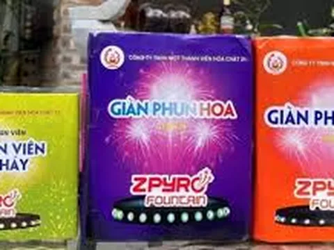 Mua pháo hoa của Bộ Quốc phòng về bán có vi phạm không?