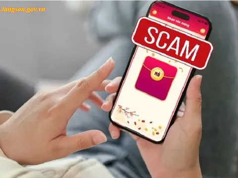 Cảnh báo thủ đoạn lừa đảo bằng hình thức 'nhận tiền lì xì' điện tử