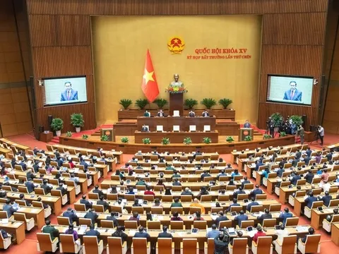 Quốc hội họp bàn về cơ cấu tổ chức và số lượng thành viên Chính phủ