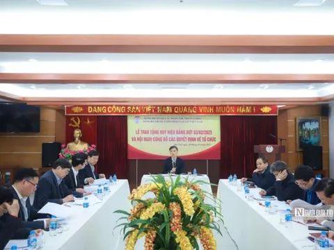 Công bố quyết định thành lập Đảng bộ Trung ương Hội Luật gia Việt Nam