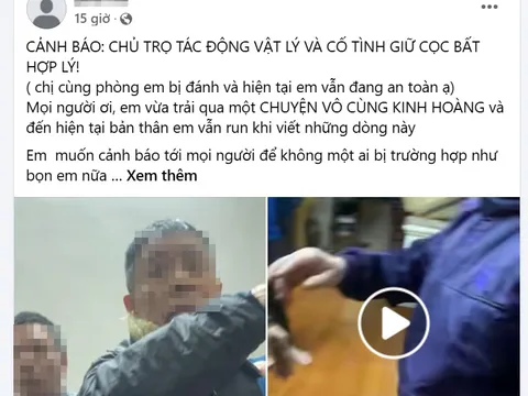 Điều tra vụ nữ sinh tố bị chủ nhà trọ hành hung khi đòi lại tiền cọc