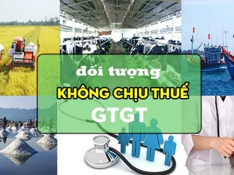 Đối tượng nào không chịu thuế giá trị gia tăng?