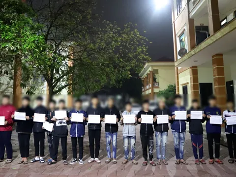 Tạm giữ hình sự nhóm đối tượng vô cớ chém người đi đường ở Bắc Ninh