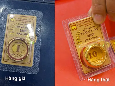 Cảnh giác mua nhầm vàng giả qua mạng xã hội