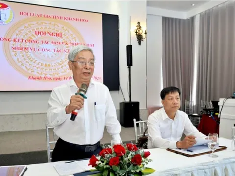 Hội luật gia tỉnh Khánh Hoà triển khai nhiệm vụ trọng tâm 2025