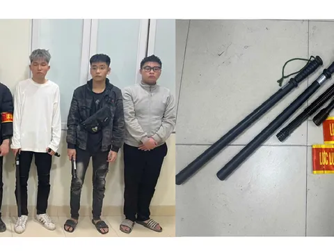 Bắt nhóm đối tượng giả danh tổ công tác 141 kiểm tra người đi đường