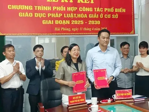 Sở Tư pháp và Hội Luật gia Tp.Hải Phòng phối hợp tăng cường phổ biến, giáo dục pháp luật