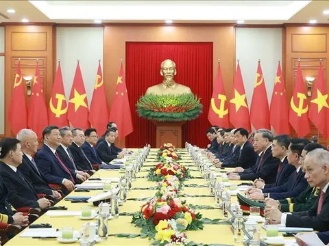 Tổng Bí thư Tô Lâm hội đàm với Tổng Bí thư, Chủ tịch nước Trung Quốc Tập Cận Bình