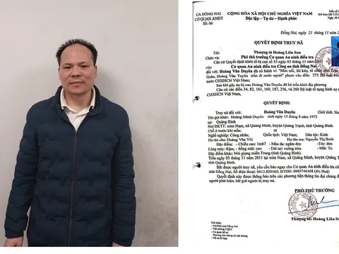 Bắt đối tượng trốn truy nã 14 năm khi vừa nhập cảnh tại sân bay