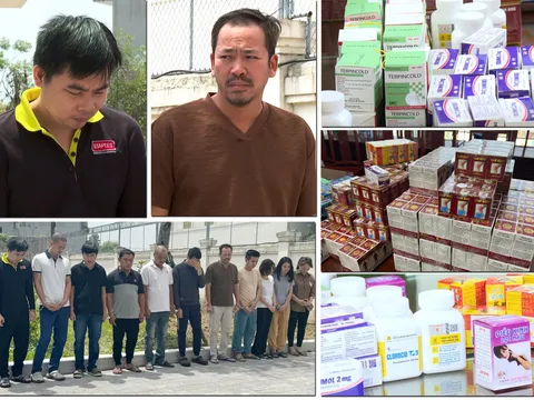 Thanh Hóa: Triệt phá đường dây sản xuất, buôn bán thuốc tân dược giả quy mô lớn