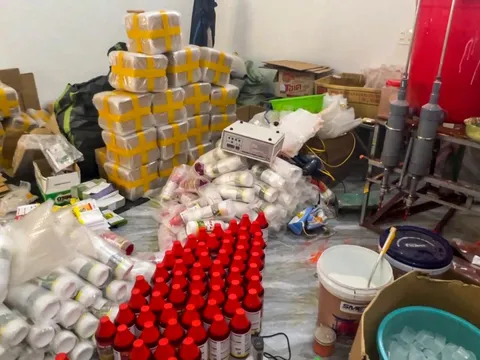 Bắt chủ cơ sở sản xuất thuốc bảo vệ thực vật giả
