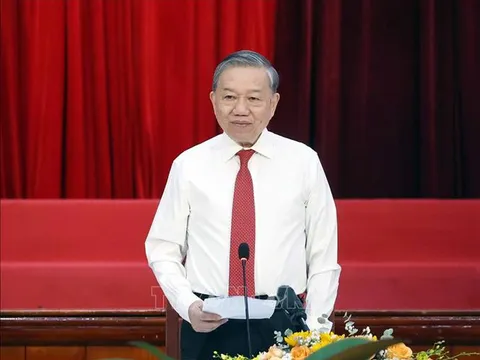 Phát biểu của Tổng Bí thư Tô Lâm tại buổi gặp mặt cán bộ lão thành cách mạng, người có công, gia đình chính sách tiêu biểu