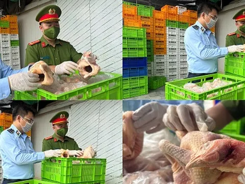 Phát hiện 20 tấn thực phẩm không rõ nguồn gốc ở Hà Nội