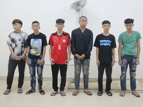 Bắt nhóm thanh thiếu niên dùng hung khí cướp, trộm tài sản