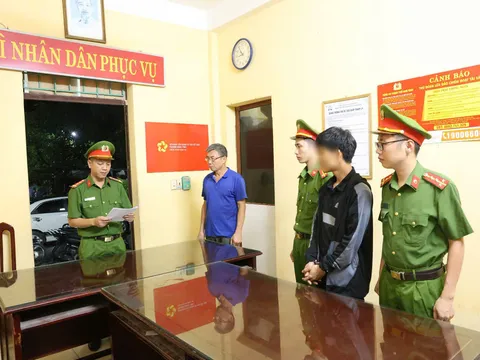 Tạm giữ hình sự nam thanh niên hành hung điều dưỡng bệnh viện Đa khoa Nam Định