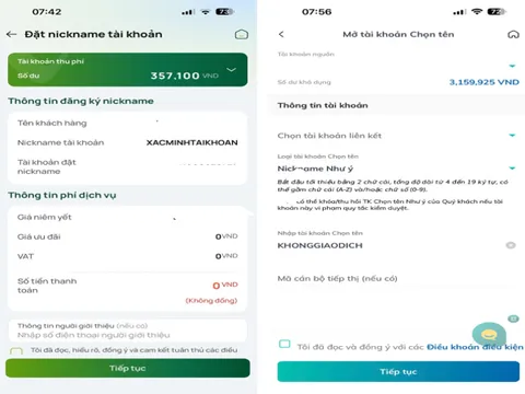 Cảnh giác với thủ đoạn lợi dụng tính năng đặt nickname tài khoản ngân hàng để lừa đảo