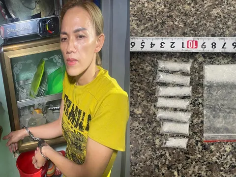 Bắt quả tang 'nữ quái' bán ma túy ở Đồng Nai