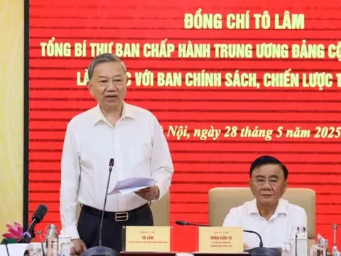 Tổng Bí thư Tô Lâm yêu cầu xóa bỏ thế độc quyền Nhà nước về vàng miếng