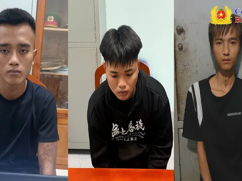 Bắt nhóm đối tượng gây ra nhiều vụ cướp giật tài sản ở Bình Thuận