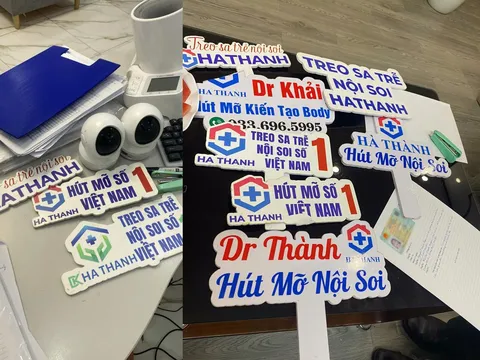 Hà Nội: Phát hiện cơ sở thẩm mỹ không phép mạo danh Bệnh viện Hà Thành